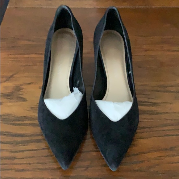 Stuart Weizmann black suede pumps size 9 - Picture 1 of 8